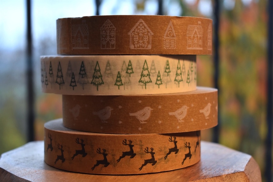 Stack of Cascayde biodegradable paper tapes